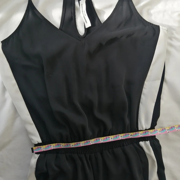 Amanda Uprichard Track Jumpsuit with Contrast Piping and Side Slits Small - Picture 14 of 16